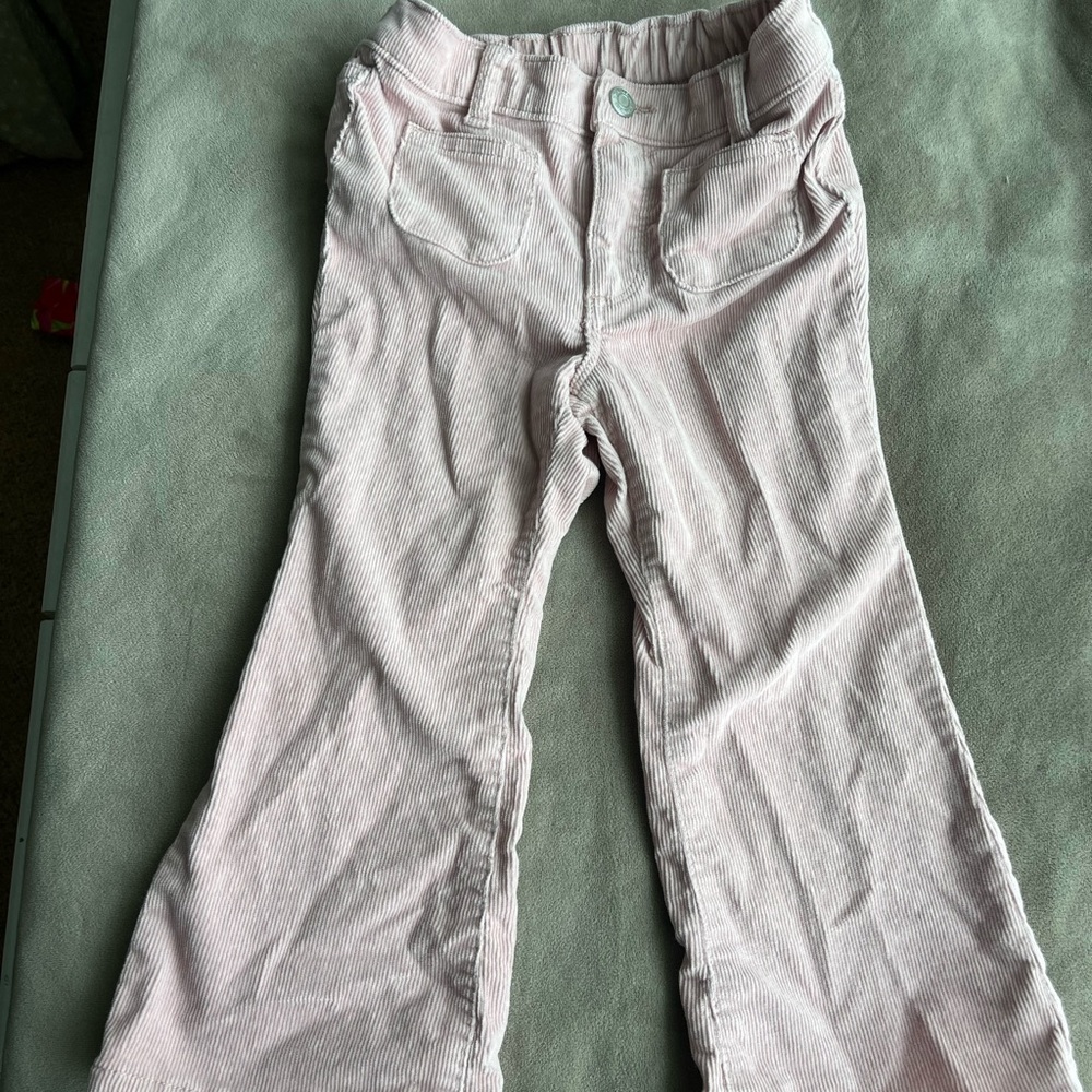 Pink Corduroy Kids Pants